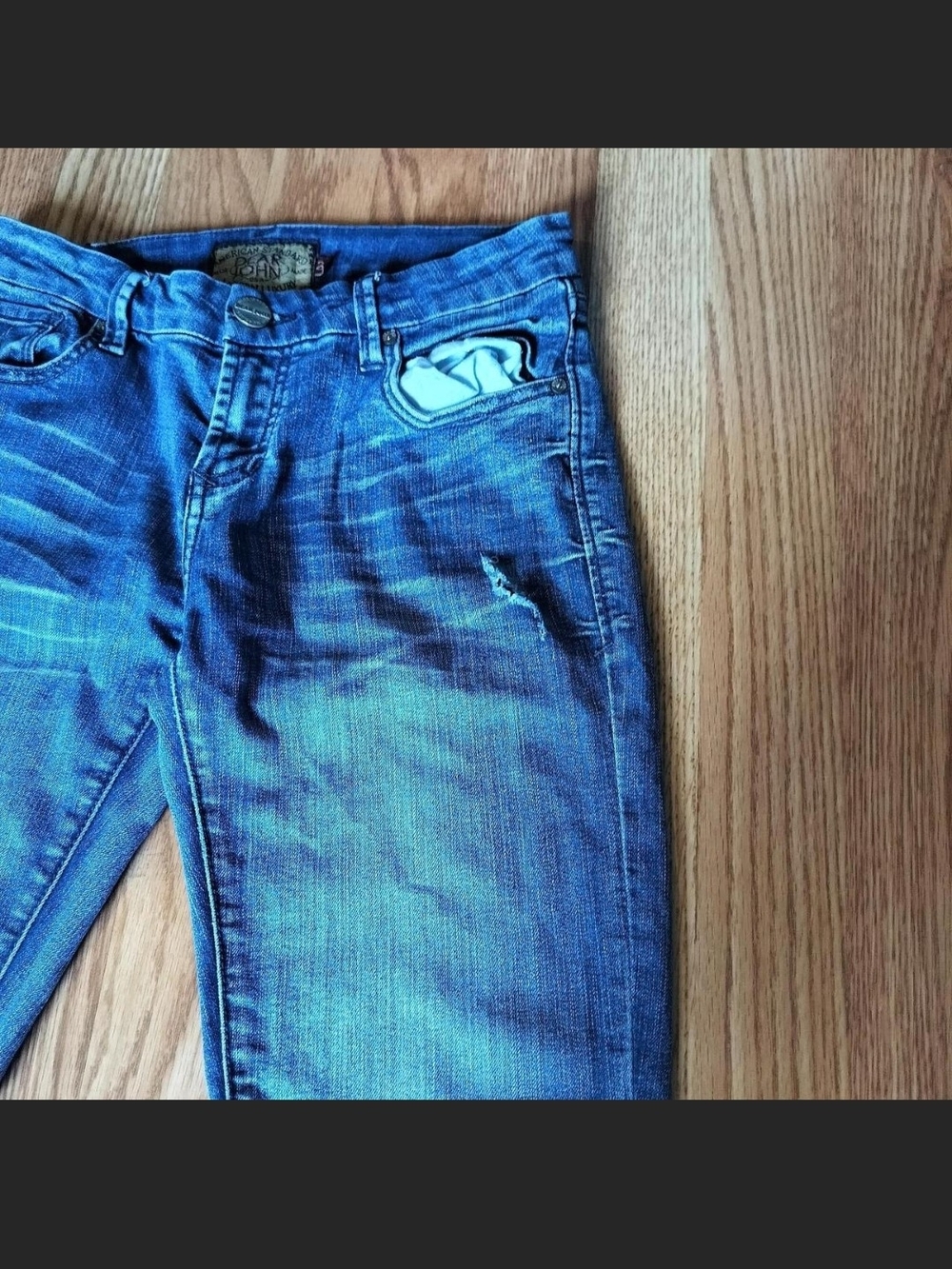 Women's Blue Bootcut Jeans